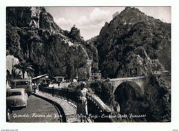 GRIMALDI (IM):  PONTE  SAN  LUIGI -  CONFINE  ITALO-FRANCESE  -  FOTO  -  FG - Douane