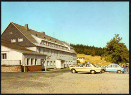 F3246 - TOP Gehlberg Betriebserholungsheim Schücke VEB Metall Calbe Mercedes Oldtimer - Bild Und Heimat Reichenbach - Suhl