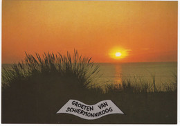 Groeten Van Schiermonnikoog - Zonsondergang - (Nederland/Holland) - Nr. 638 - Schiermonnikoog