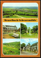 F3271 - TOP Meuselbach Schwarzmühle FDGB Heim Haus Des Volkes - Bild Und Heimat Reichenbach - Neuhaus