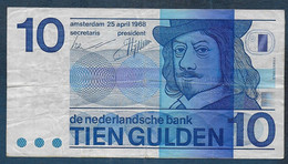 PAYS BAS - 10 Gulden  1968 - 10 Gulden