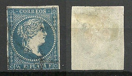 KUBA Cuba 1857 La Plata Spanish Antilles Queen Isabela Michel 8 O - Altri & Non Classificati