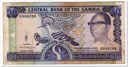GAMBIA,50 DALASIS,1989-95,P.15,FINE - Gambie