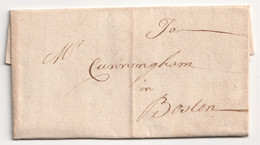 1768 London, GB To Boston, Massachusetts Colonial Era Private Mail Complete Letter - ...-1840 Préphilatélie