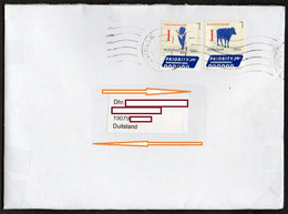 Niederlande 2021 Brief 50g Von Zwolle Nach Deutschland - Storia Postale