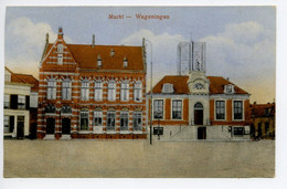 Wageningen Markt Postkantoor Gemeentehuis 301 - Wageningen