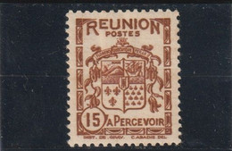 REUNION Timbre Taxe  N° 18 * - Timbres-taxe