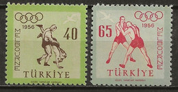 TURQUIE: **, PA, N° YT 35 Et 36, TB - Luftpost