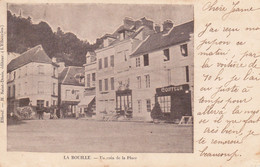 190???  76 BOUILLE (la) Un Coin De La Place ANIMATION COIFFEUR - Other & Unclassified