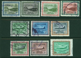 SAUDI ARABIA 10 Sound Used Stamps  6R-3 - Saoedi-Arabië