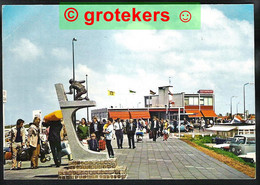 HARLINGEN Monument ’t Jonkje Met Restaurant Neptunus 1973 - Harlingen