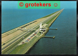 AFSLUITDIJK Monument Luchtfoto ± 1977 - Den Oever (& Afsluitdijk)