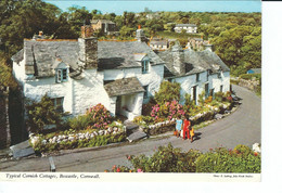Boscastle, Typical Cornish Cottages, Gelaufen - Non Classificati