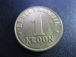 ESTONIA 1 KROON 2000   D-0075 - Estonie