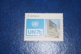 2020 XX  75 Ans Des Nations Unies - Nuevos
