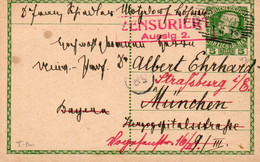 AUTRICHE - ENTIER POSTAL DATE DU 27-8-1916  AVEC CACHET DE CENSURE  -TB - Andere & Zonder Classificatie