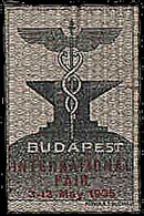Hongrie Vignette 1935.  Congrès Médecine Budapest - Errors, Freaks & Oddities (EFO)