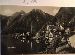 Cpa écrite En 1938, Hallstatt, éd BL 1795 (Brüber Lenz), Timbre, AUTRICHE AUSTRIA - Hallstatt