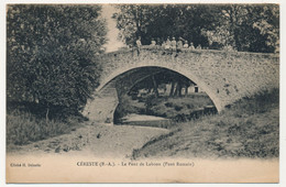 CPA - CÉRESTE (Basses Alpes) - Le Pont De Laboou (Pont Romain) - Altri & Non Classificati