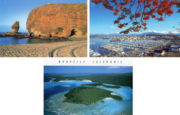 NOUVELLE CALEDONIE LOT 3 CARTES NON VOYAGEES BOURAIL ILE DES PINS BAIE DE ORO NOUMEA PORT MOSELLE - Nueva Caledonia