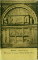 FAENZA -  CATTEDRALE NUOVA - MONUMENTO AL VESCOVO S. SIVINO - EDIZIONE CARTOLERIA ORTALI - 1910s ( 7455 ) - Faenza