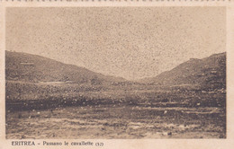 ERITREA - CARTOLINA - PASSANO LE CAVALLETTE - Eritrea