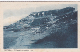 ERITREA - CARTOLINA - VILLAGGIO ABISSINO - Erythrée