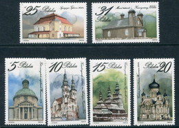 POLAND 1984 Religious Buildings MNH / **.  Michel 2954-59 - Ongebruikt