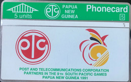 Papouasie-Nouvelle-Guilnée - South Pacific Games - 5 Units - Papua-Neuguinea