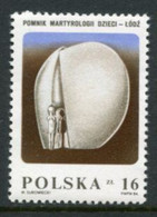 POLAND 1984 Polish Martyrdom In WWII MNH / **.  Michel 2936 - Neufs