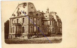 Allemande Carte Photo - Regio ? 02 (Aisne) 55 ( Meuse) ? Chateau Schloss   WWI 14/18 - 1914-18