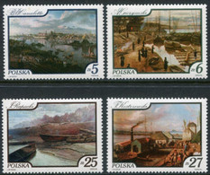 POLAND 1984 Vistula Paintings MNH / **.  Michel 2921-24 - Nuovi