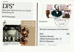 Ganzsache, Postkarte 2005 - Private Postcards - Used