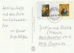 Ganzsache, Postkarte 2005 - Private Postcards - Used