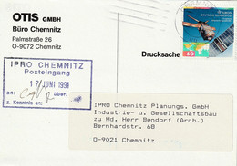 Ganzsache, Postkarte 1991 - Privé Postkaarten - Gebruikt