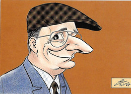 Caricature CHIRAC - Belle Binette - 1987 - Charles Berg - Humour - Humoristique - Belles Binettes - - Politicians & Soldiers