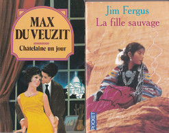 LOT DE 10 ROMANS Romantiques: Daphné Du Maurier, Barbara Cartland, Danielle Steel... - Prix :  1 Euro - Lots De Plusieurs Livres