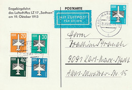 Ganzsache, Postkarte 1983 - Private Postcards - Used