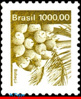 Ref. BR-1940 BRAZIL 1984 FRUITS, ECONOMIC RESOURCES,, BABASSU, MNH 1V Sc# 1940 - Ongebruikt