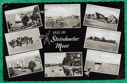 Grüss Vom Steinhuder Meer (Steinhude ? Niedersachsen) 2scans 15-05-1962 - Steinhude