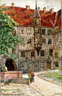 14435 - Künstlerkarte - München , Der Alte Hof , Signiert Richard Wagner - Gelaufen 1911 - Wagner, Richard