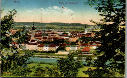 14695 - Oberösterreich - Wels , Blick Von Thalheim - Gelaufen 1920 - Wels