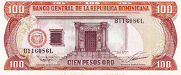 Dominican Republic 100 Pesos Oro 1993 UNC P-136 "free Shipping Via Registered Air Mail" - Repubblica Dominicana