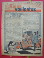 Ames Vaillantes N° 16 Du 20 Avril 1939. Le Rallic Cuvillier Patrice Hergé, Jo Et Zette, Le Rayon Invisible - Other Magazines