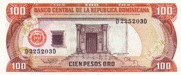 Dominican Republic 100 Pesos Oro 1994 UNC P-136 "free Shipping Via Registered Air Mail" - Dominikanische Rep.