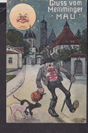 Gruss Vom Memminger Mau , Künstlerpostkarte  1915 - Memmingen