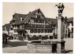 Suisse --KUSSNACHT Am Rigi---Hotel  Engel.......fontaine ...............à Saisir - Küssnacht