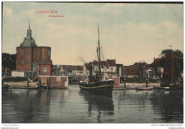 ENKHUIZEN BUITENHAVENSTEAMER BOAT CANAL DIVIDED BACK NETHERLANDS HOLLAND UNUSED - Enkhuizen