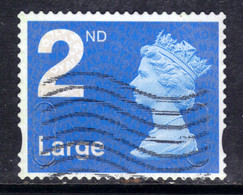 GB 2013 QE2 2nd Large Blue Security Machin ( MBIL ) SG U3031 ( R1027 ) - Used Stamps