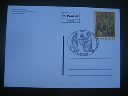 Österreich- Christkindl 23.11.2007, FDC Christkindl Karte "Ich Hab Das Christkind Besucht" Mit Sonderstempel - Storia Postale